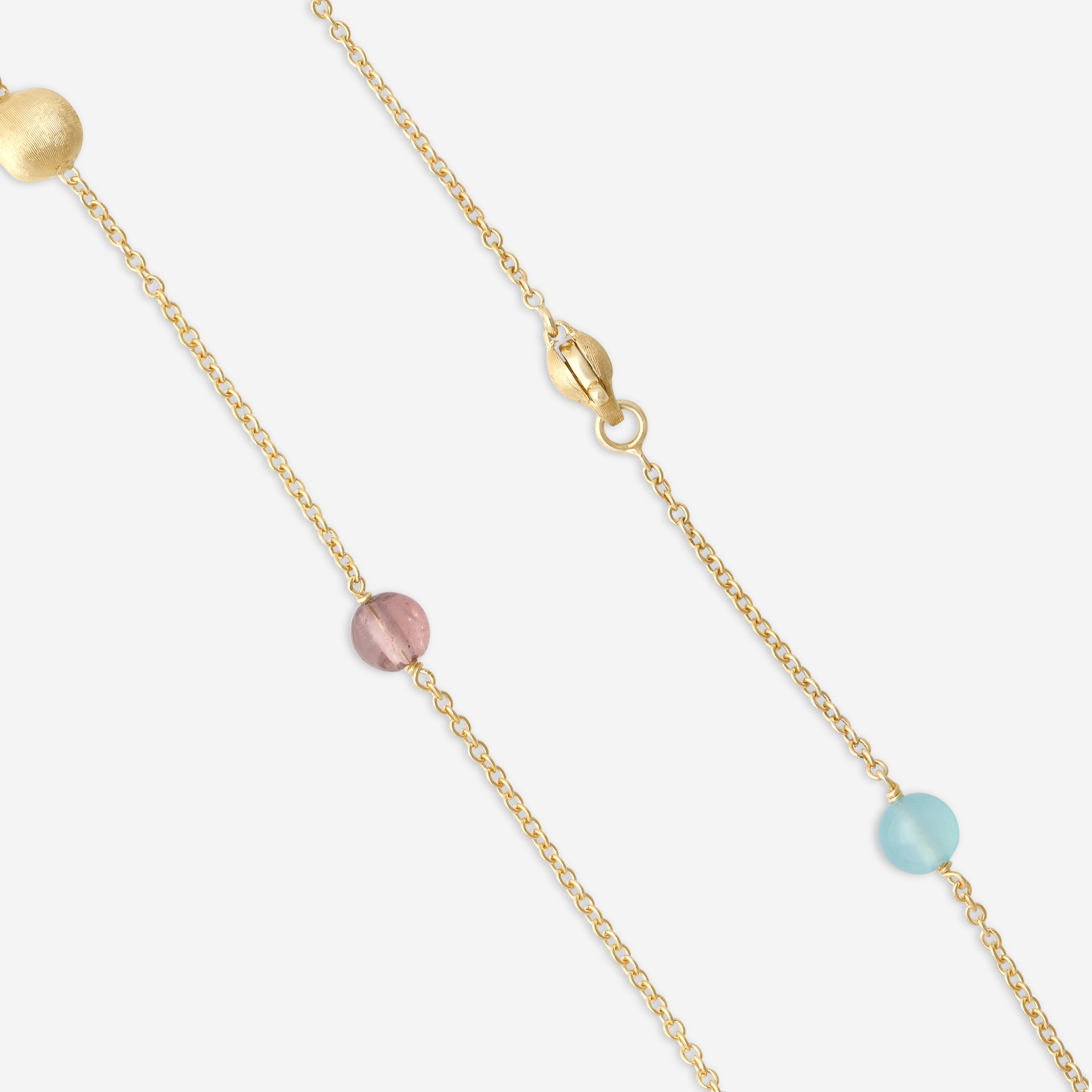 Marco Bicego Africa 18K Yellow Gold Mixed Gemstone Bracelet CB1686_MIX302_Y_02