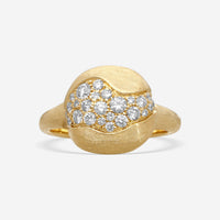 Marco Bicego Africa 18K Yellow Gold Diamond Statement Ring Sz. 7 AB592_B_Y_02