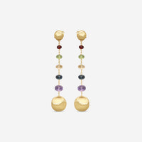 Marco Bicego Africa 18K Yellow Gold Diamond Drop Earrings OB1624_MIX02_Y_02