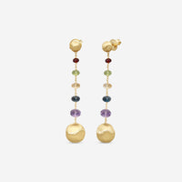Marco Bicego Africa 18K Yellow Gold Diamond Drop Earrings OB1624_MIX02_Y_02