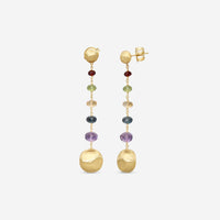 Marco Bicego Africa 18K Yellow Gold Diamond Drop Earrings OB1624_MIX02_Y_02