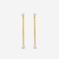 Marco Bicego Bì49 18K Yellow Gold Diamond Drop Earrings OG363_B_YW_M5