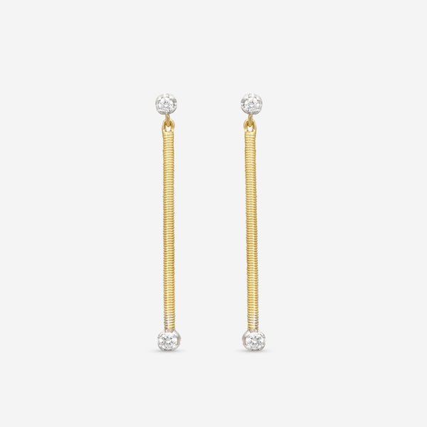Marco Bicego Bì49 18K Yellow Gold Diamond Drop Earrings OG363_B_YW_M5