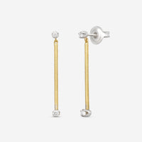 Marco Bicego Bì49 18K Yellow Gold Diamond Drop Earrings OG363_B_YW_M5