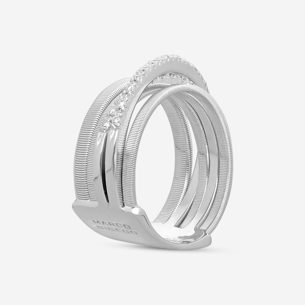 Marco Bicego Goa 18K White Gold Diamond Ring Sz. 6.75 AG315_B_W_01