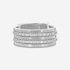 Marco Bicego Goa 18K White Gold Diamond Ring Sz. 7 AG323_B_W_01