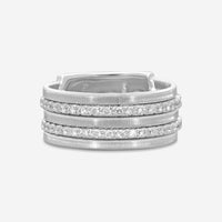 Marco Bicego Goa 18K White Gold Diamond Ring Sz. 7 AG323_B_W_01