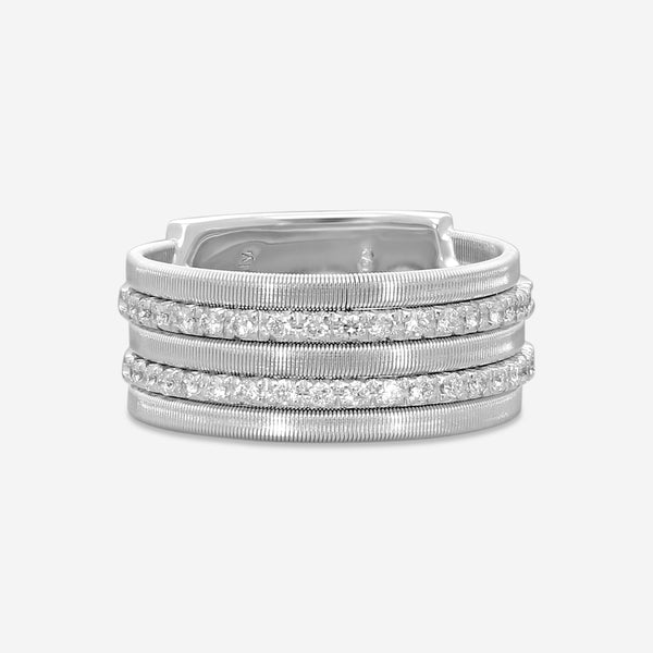 Marco Bicego Goa 18K White Gold Diamond Ring Sz. 7 AG323_B_W_01
