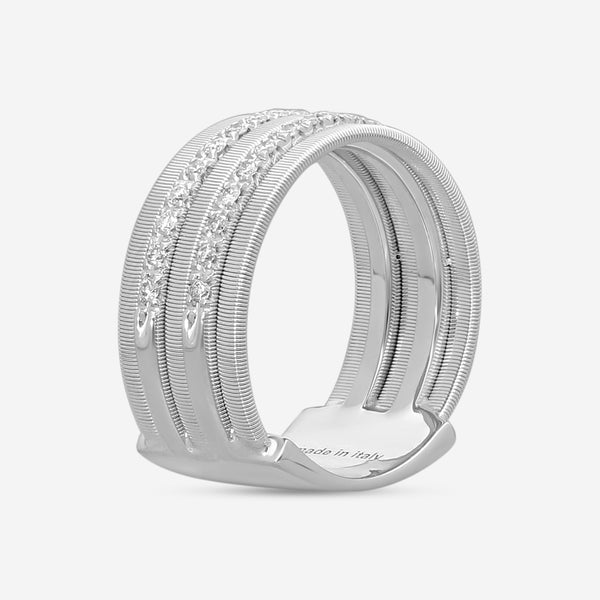 Marco Bicego Goa 18K White Gold Diamond Ring Sz. 7 AG323_B_W_01