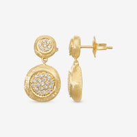 Marco Bicego Jaipur 18K Yellow Gold Diamond Drop Earrings OB1569_B1_Y_02