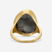 Marco Bicego Lunaria 18K Yellow Gold Statement Ring Sz. 6.5 AB565_MPB_Y_02