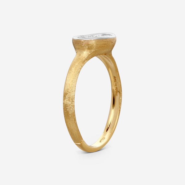 Marco Bicego Lunaria 18K Yellow & White Gold Statement Ring Sz. 7 AB622_B_YW_Q6