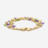 Marco Bicego Paradise 18K Yellow Gold Mixed Gemstone Charm Bracelet BB954_MIX08_Y_02