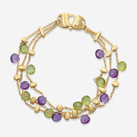 Marco Bicego Paradise 18K Yellow Gold Mixed Gemstone Charm Bracelet BB954_MIX08_Y_02