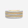 Marco Bicego Bì49 18K Yellow & White Gold Diamond Ring Sz. 6.5 AG352_B3_YW_M5