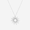 Roberto Coin 18K White Gold Diamond Pendant Necklace 000535AWCHX0