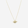 Roberto Coin 18K Yellow Gold Diamond & Blue Sapphire Pendant Necklace 000701AYCHXS