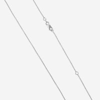 Roberto Coin 18K White Gold Diamond Peach Pendant Necklace 000902AWCHX0