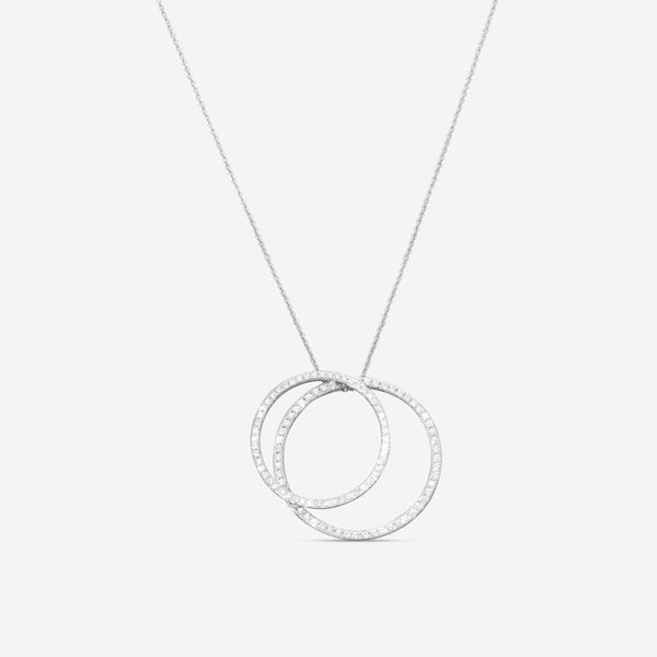 Roberto Coin 18K White Gold Diamond Pendant Necklace 001040AWCHX0 - THE SOLIST