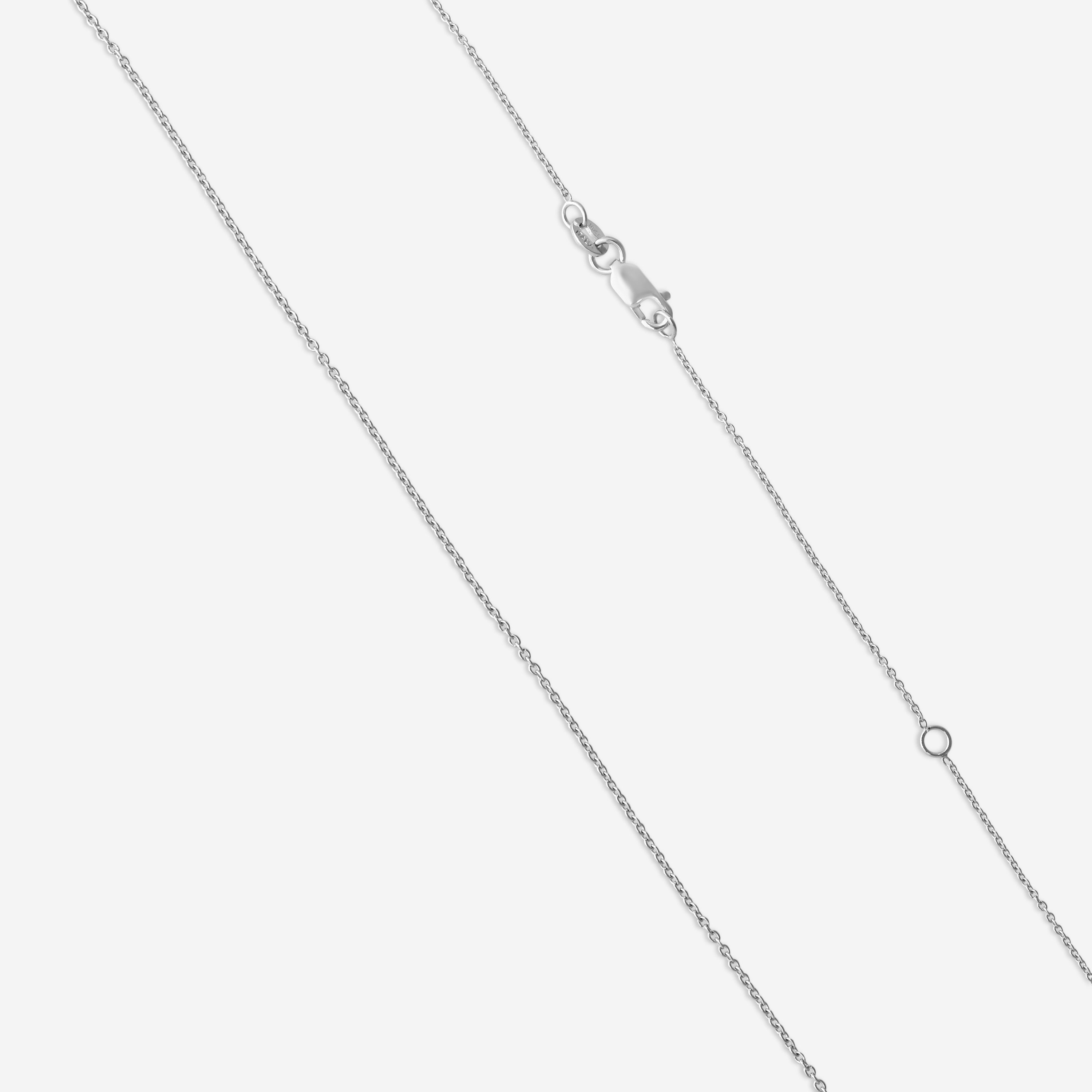 Roberto Coin 18K White Gold Diamond Pendant Necklace 001040AWCHX0 - THE SOLIST