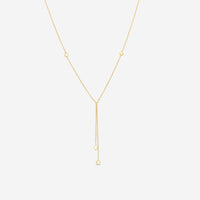 Roberto Coin 18K Yellow Gold Diamond Lariat Necklace 001314AYCHD0