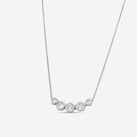Roberto Coin 18K White Gold Diamond Necklace 111023AWCHX0