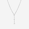 Roberto Coin 18K White Gold Diamond Lariat Necklace 111450AWCHX0