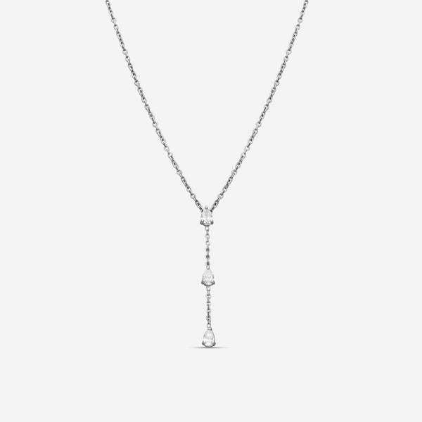 Roberto Coin 18K White Gold Diamond Lariat Necklace 111450AWCHX0