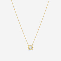 Roberto Coin Siena 18K Yellow & White Gold Diamond Pendant Necklace 111476AJCHX0