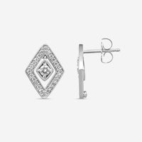 Roberto Coin 18K White Gold Diamond Stud Earrings 111481AWERX0