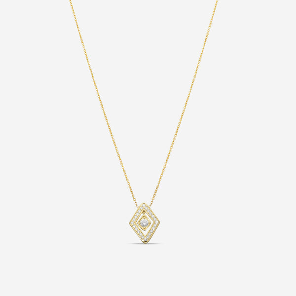 Roberto Coin 18K Yellow Gold Diamond Pendant Necklace 111483AYCHX0