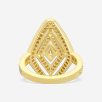 Roberto Coin 18K Yellow Gold Diamond Statement Ring Sz. 6.5 111494AY65X0