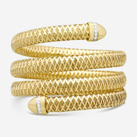 Roberto Coin Primavera 18K Yellow & White Gold Diamond Flexible Bracelet 5573968AJBAX