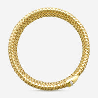 Roberto Coin Primavera 18K Yellow & White Gold Diamond Flexible Bracelet 5573968AJBAX