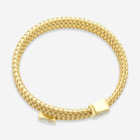 Roberto Coin Primavera 18K Yellow Gold Diamond Flexible Bracelet 5574022AYBAX