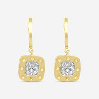 Roberto Coin 18K Yellow & White Gold Diamond Drop Earrings 7771199AJERX