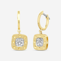 Roberto Coin 18K Yellow & White Gold Diamond Drop Earrings 7771199AJERX