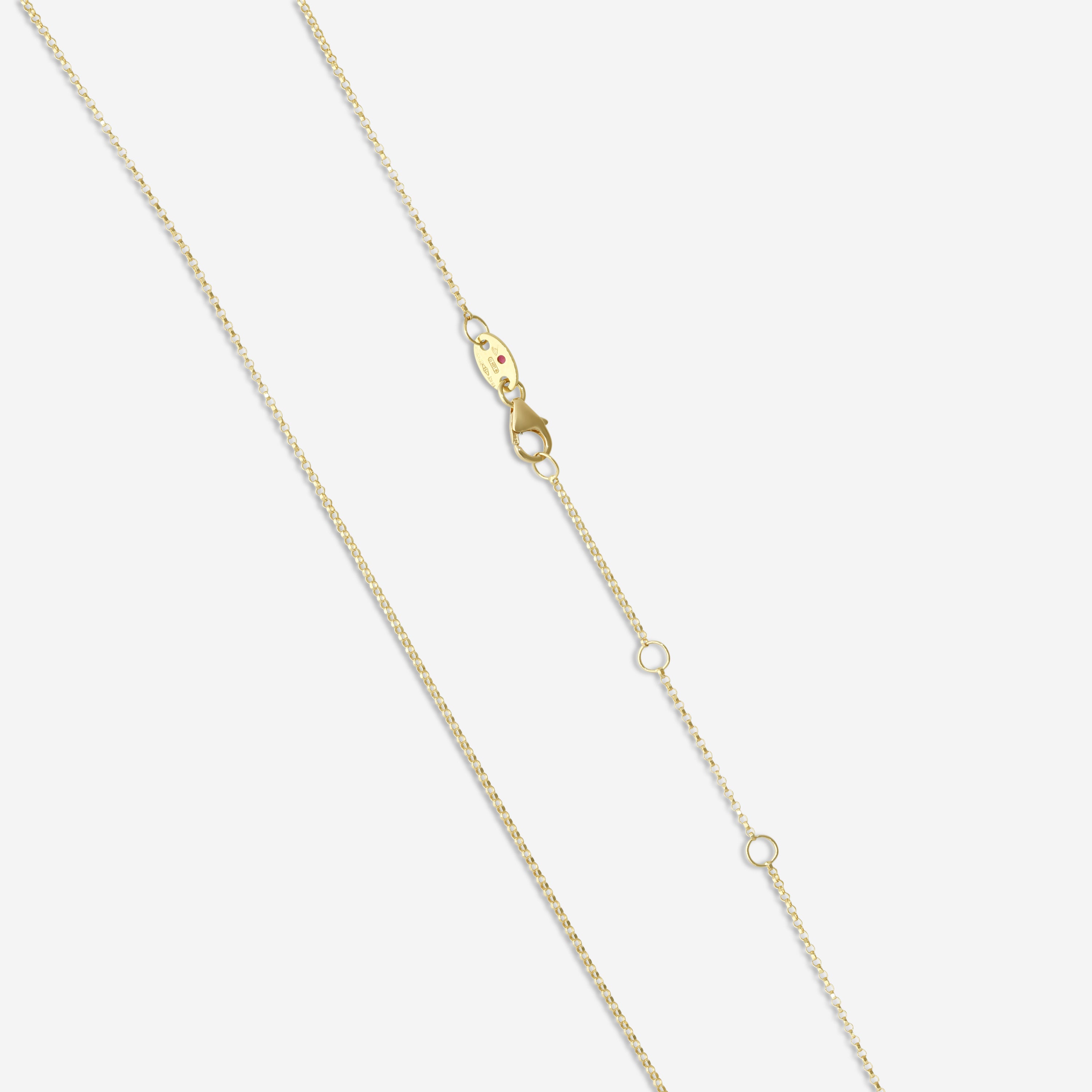 Roberto Coin 18K Yellow Gold Diamond Pendant Necklace 7771935AYCHX