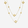 Roberto Coin 18K Yellow Gold Diamond Station Necklace 7772923AY35X