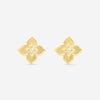 Roberto Coin Venetian Princess 18K Yellow Gold Diamond Earrings 7773499AYERX