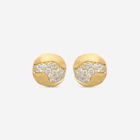 Marco Bicego Africa 18K Yellow Gold Diamond Stud Earrings OB1588_B_Y_02 - THE SOLIST