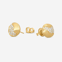 Marco Bicego Africa 18K Yellow Gold Diamond Stud Earrings OB1588_B_Y_02 - THE SOLIST