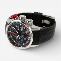 Edox Chronorally Chronograph Titanium Automatic Men's Watch 01129-TRCA-NCAR