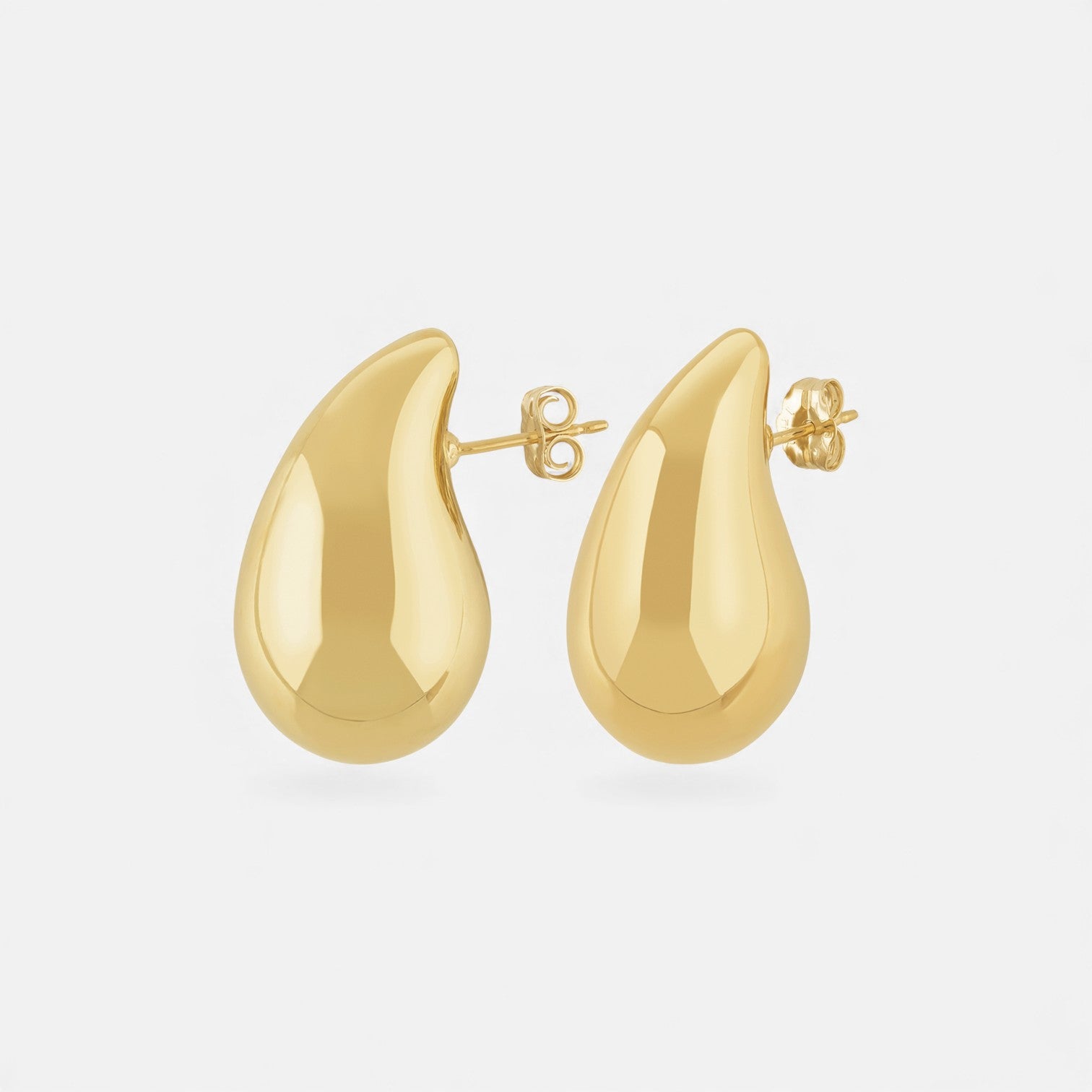 Ina Mar 14K Yellow Gold Teardrop Stud Earrings 21/3391