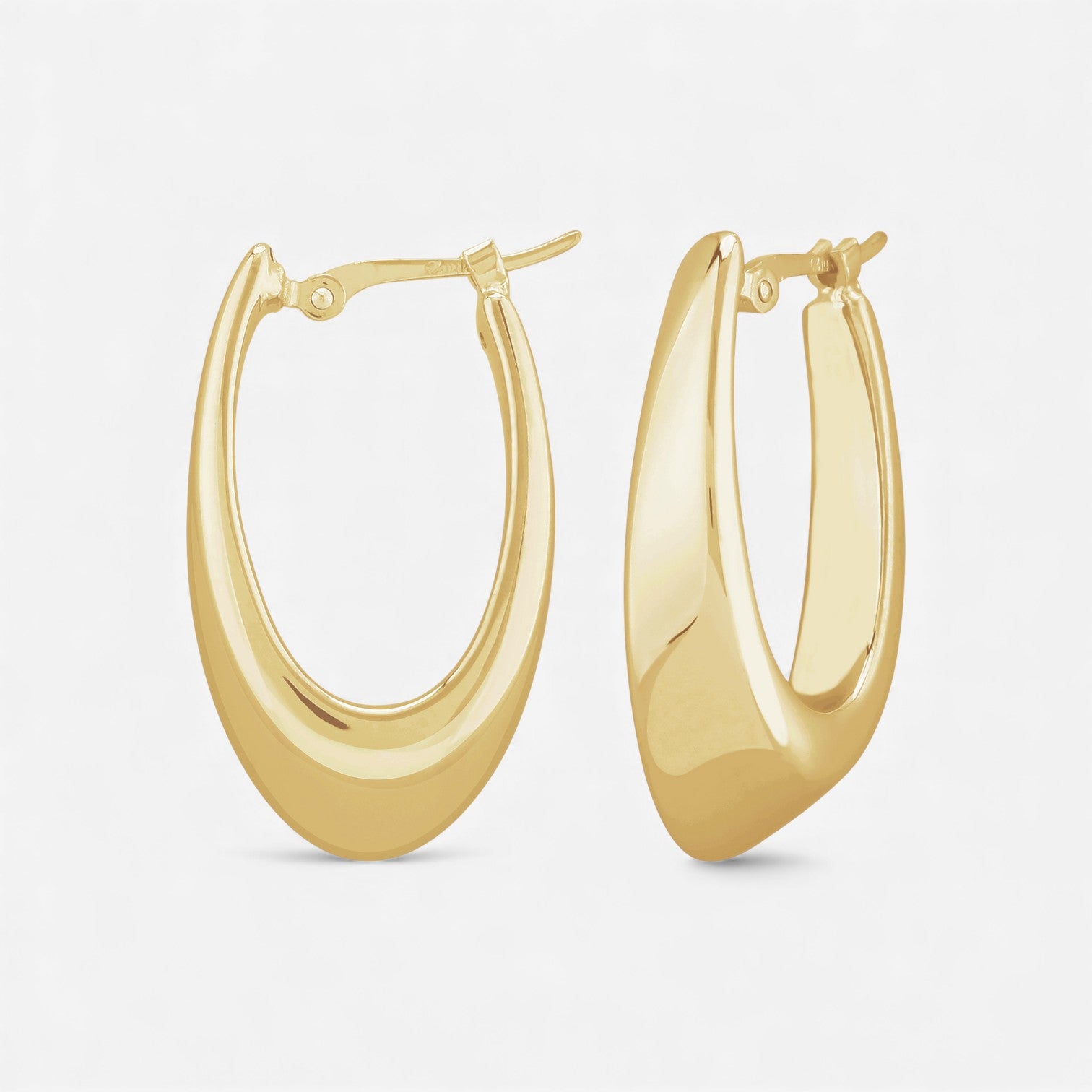 Ina Mar 14K Yellow Gold Hoop Earrings 21/4179