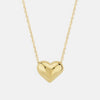 Ina Mar 14K Yellow Gold Puffed Heart Pendant Necklace 21/606