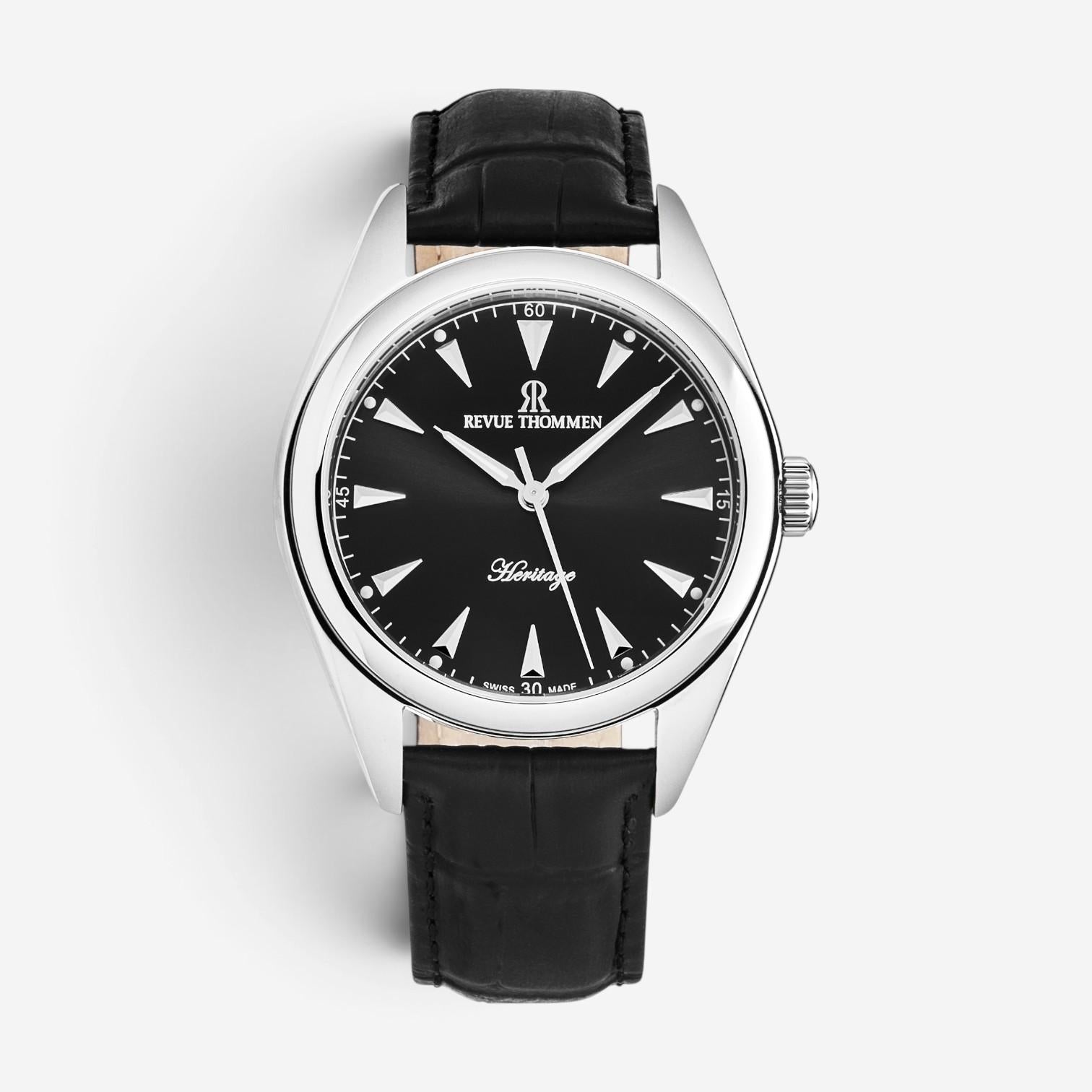 Revue Thommen Heritage Stainless Steel Automatic Men's Watch 21010.2538