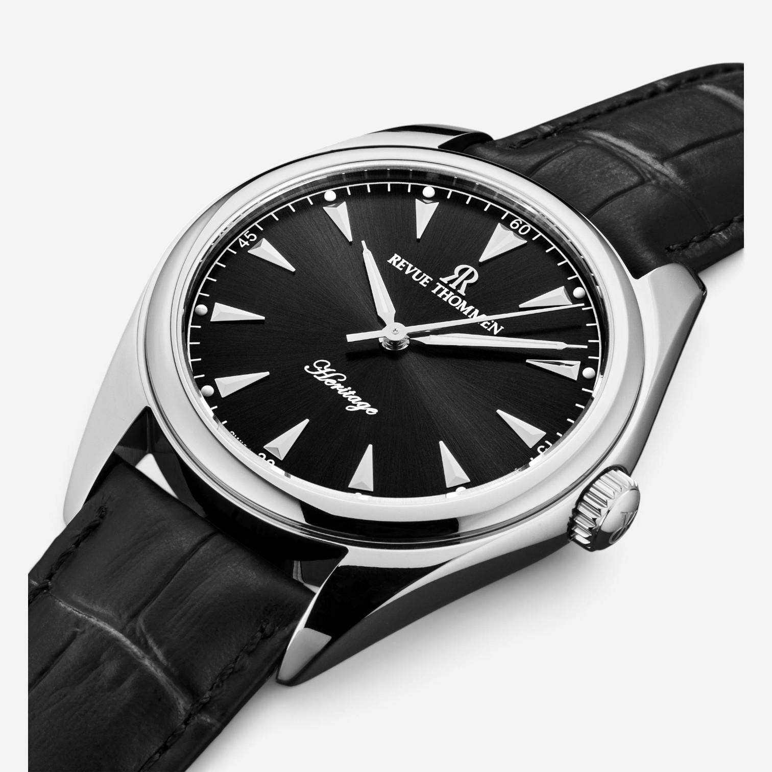 Revue Thommen Heritage Stainless Steel Automatic Men's Watch 21010.2538