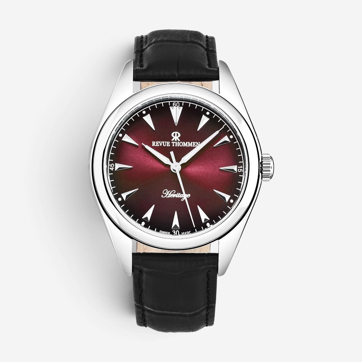 Revue Thommen Heritage Stainless Steel Automatic Men's Watch 21010.2536