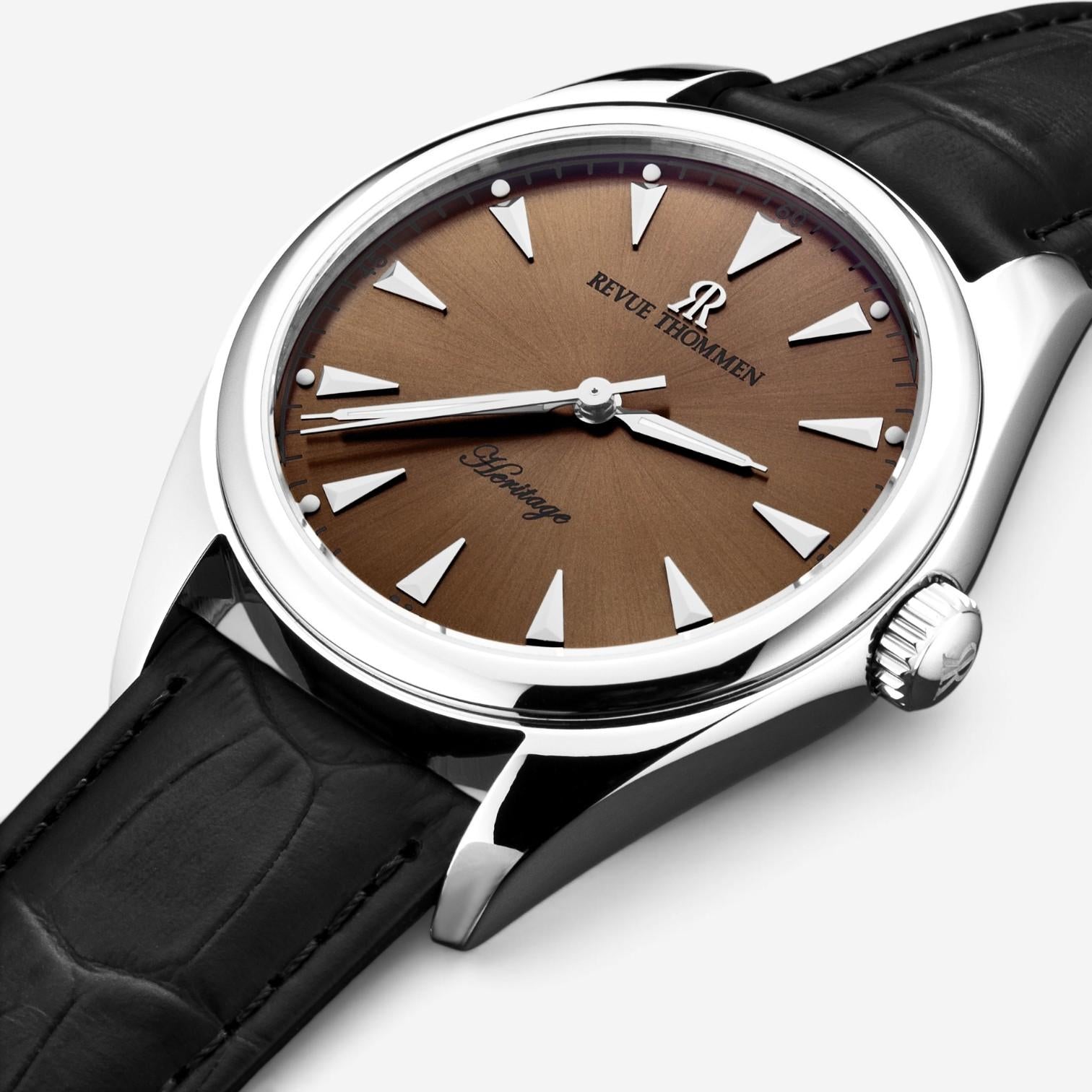Revue Thommen Heritage Stainless Steel Automatic Men's Watch 21010.2539
